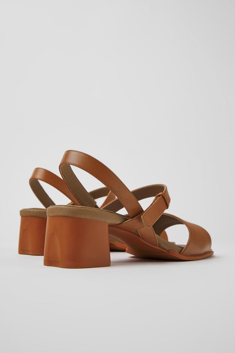 Brown Women's Camper Katie Strappy Sandals | 7650394-HG