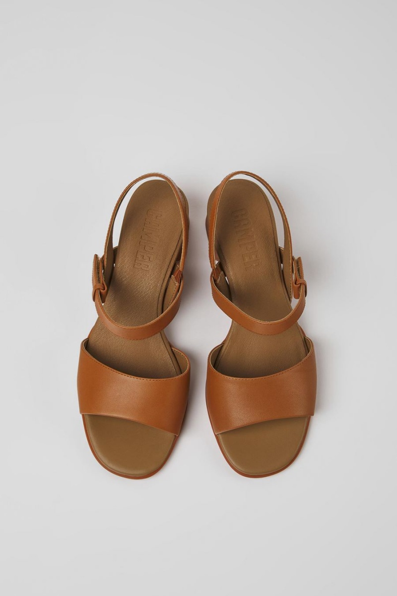 Brown Women's Camper Katie Strappy Sandals | 7650394-HG