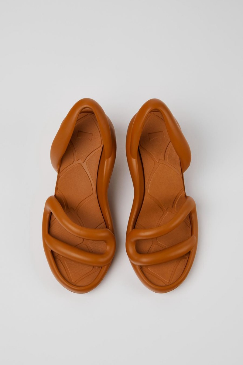 Brown Women's Camper Kobarah Sandals | 9806137-NZ