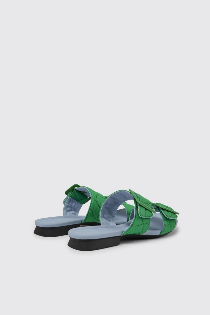 Green Women's Camper Casi Myra Sandals | 1732549-NW