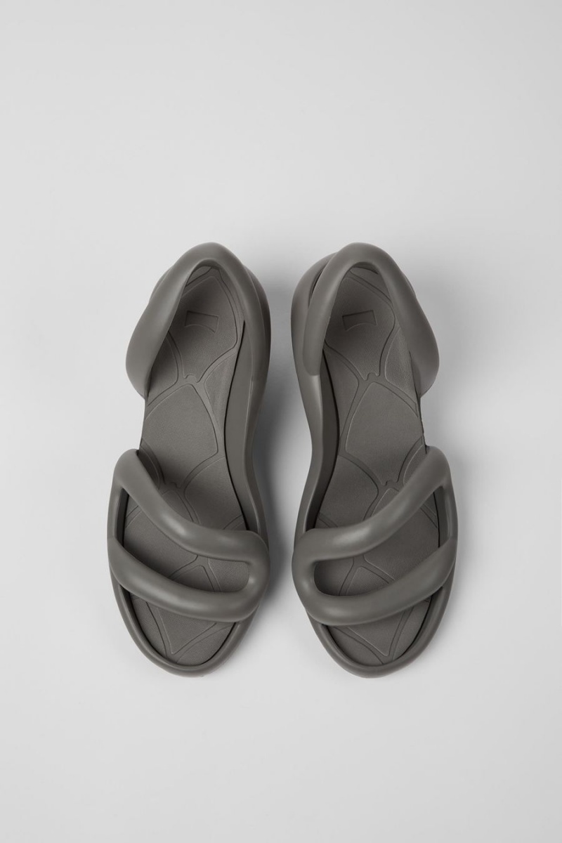 Grey Men's Camper Kobarah Sandals | 0835671-EK