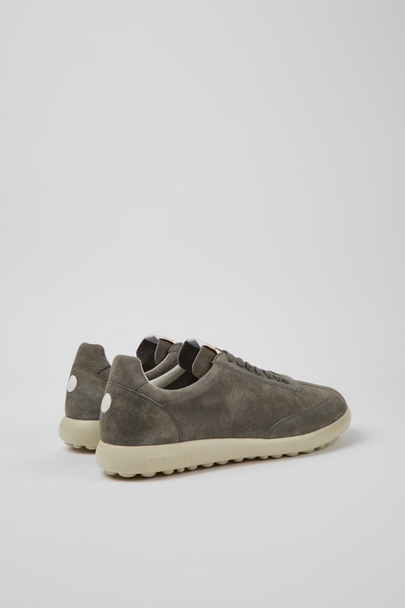 Grey Men's Camper Pelotas Xlite Nubuck Sneakers | 0864271-JZ