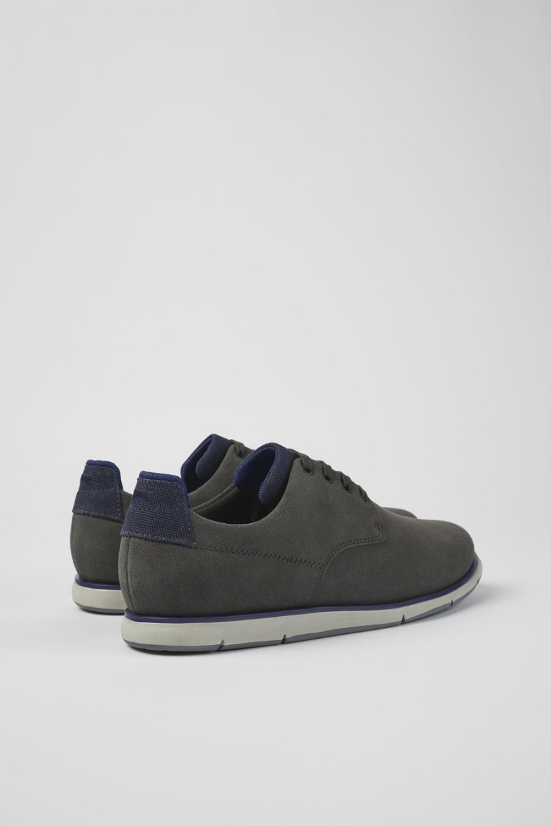 Grey Men's Camper Smith Sneakers | 0143982-BV