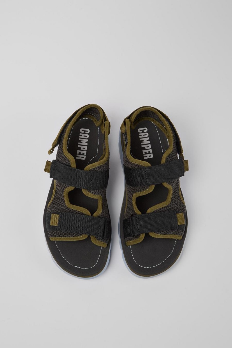 Grey Women's Camper Oruga Sandals | 0621389-EG