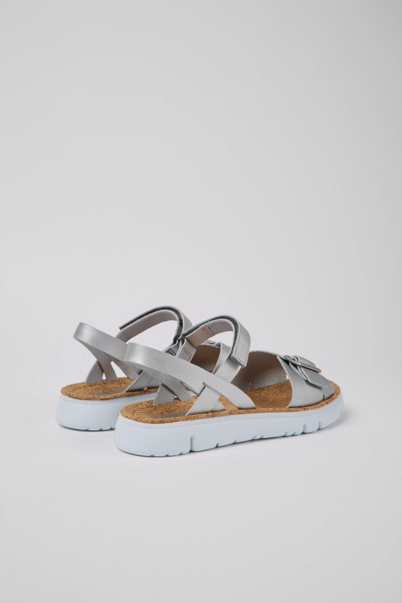 Grey Women's Camper Oruga Sandals | 5682930-YU