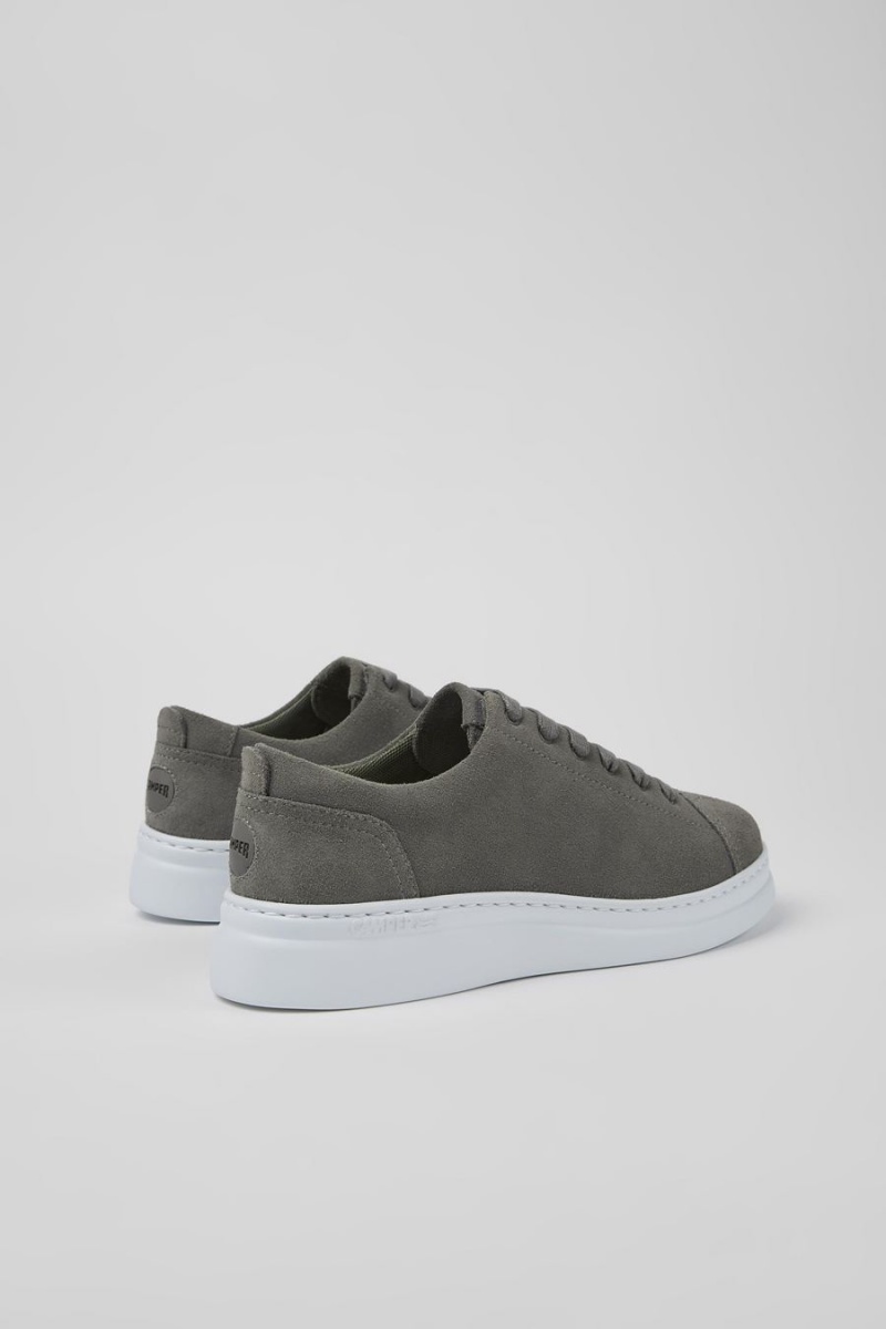 Grey Women's Camper Runner Up Nubuck Sneakers | 6487259-XU