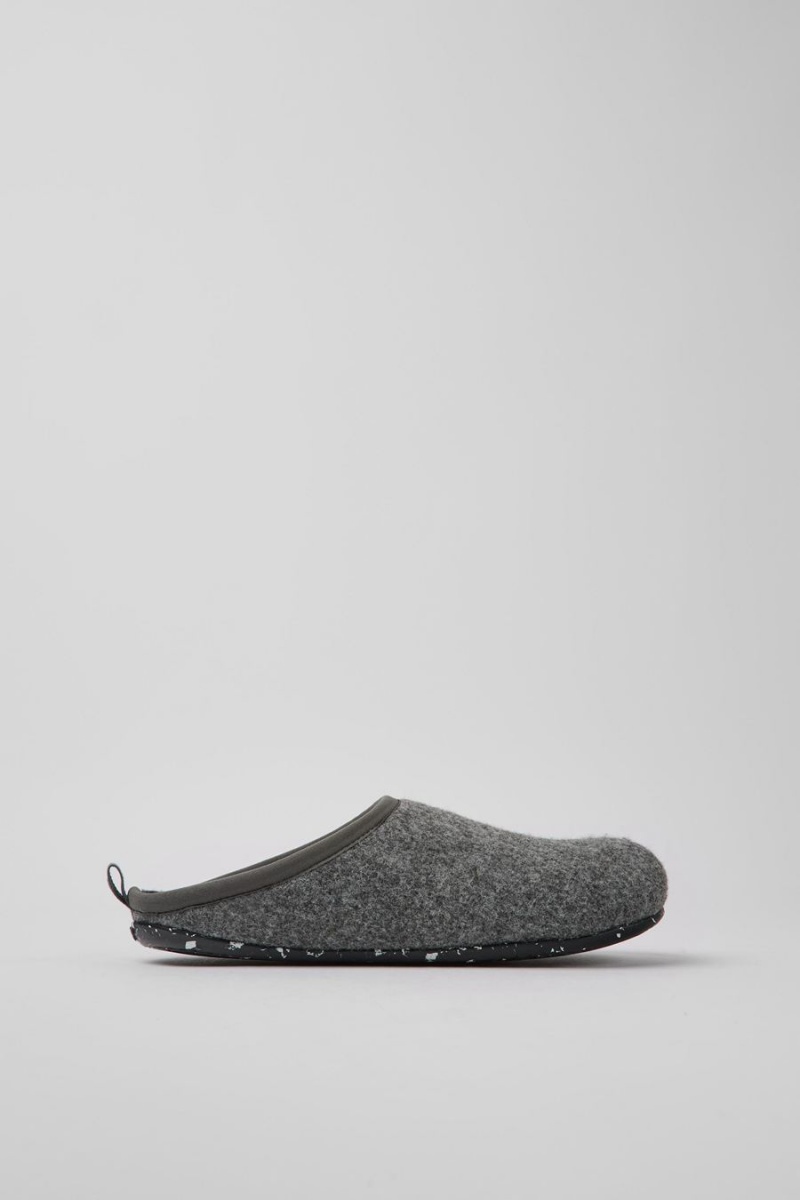 Grey Women\'s Camper Wabi Slippers | 3695478-KG