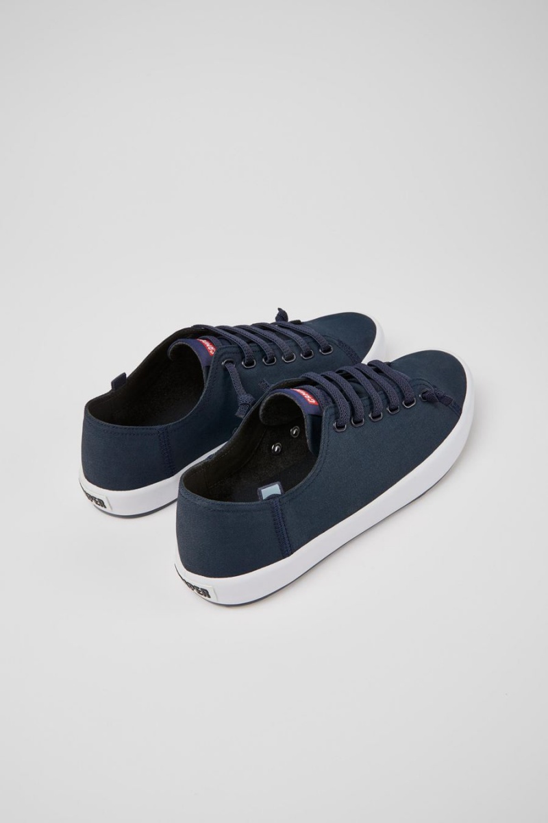 Navy Men's Camper Andratx Sneakers | 9307826-VJ