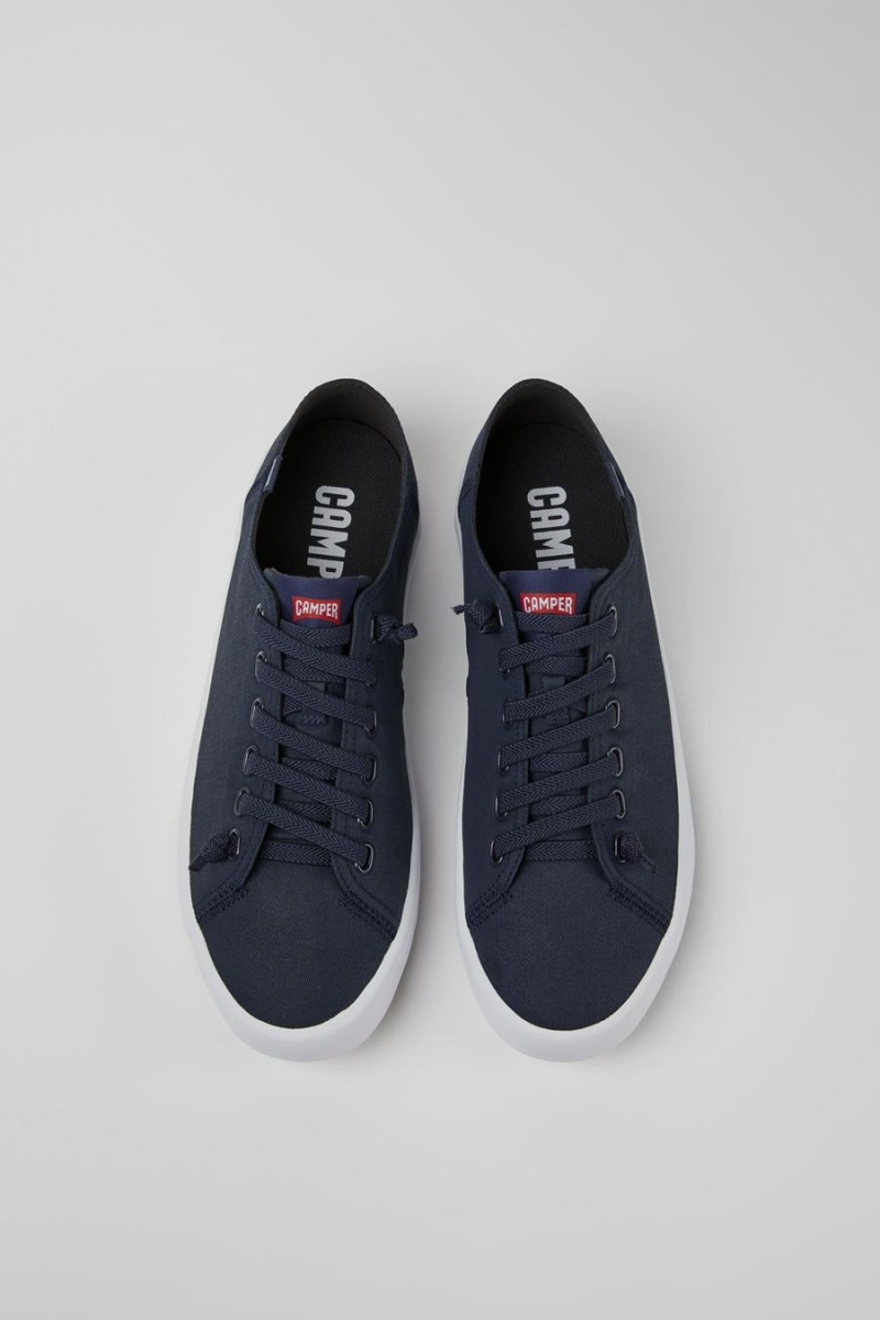 Navy Men's Camper Andratx Sneakers | 9307826-VJ