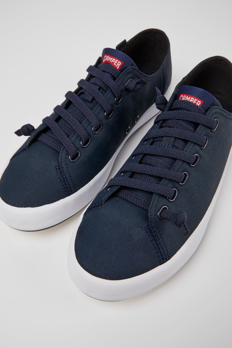 Navy Men's Camper Andratx Sneakers | 9307826-VJ