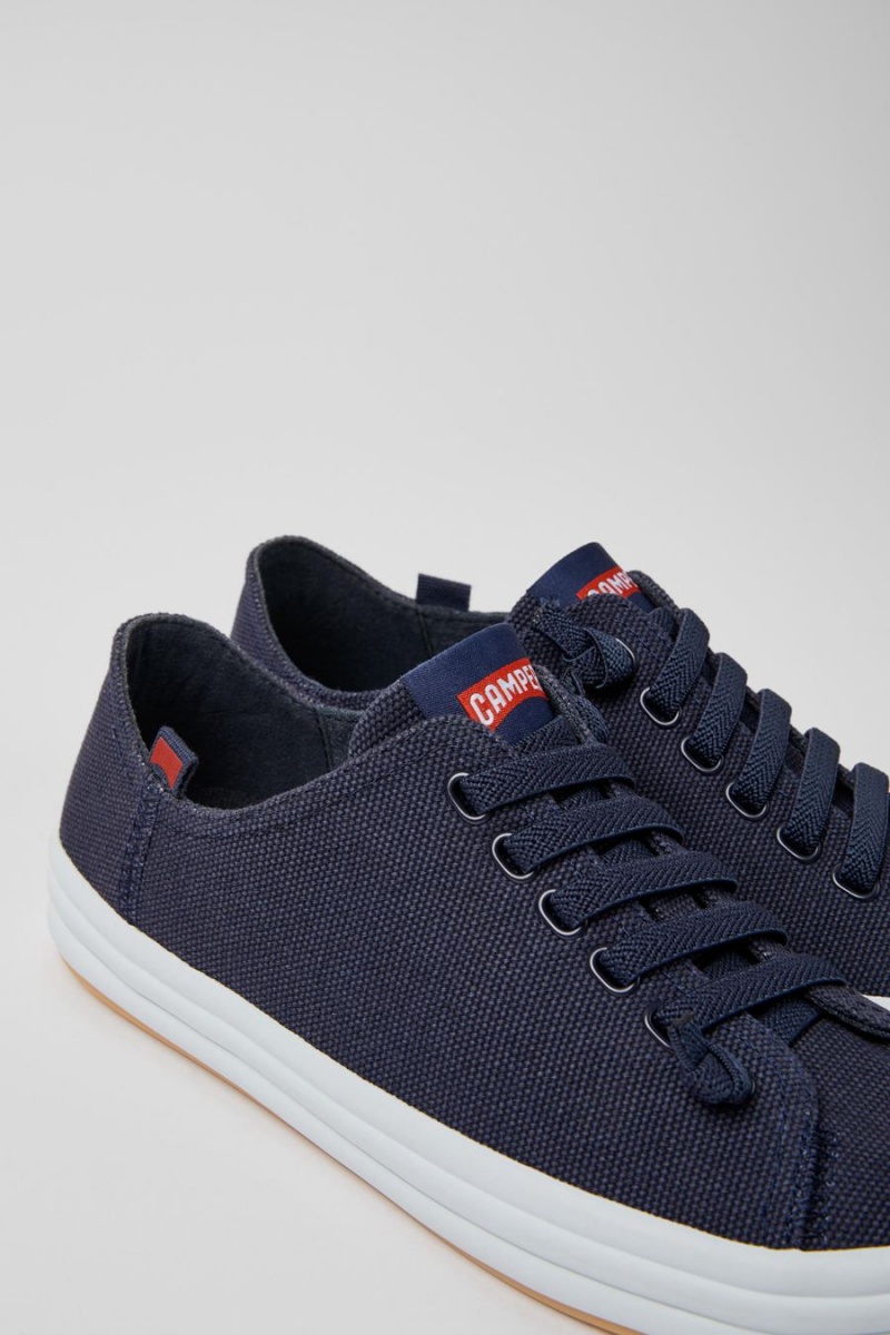 Navy Women's Camper Hoops Sneakers | 8945361-NS