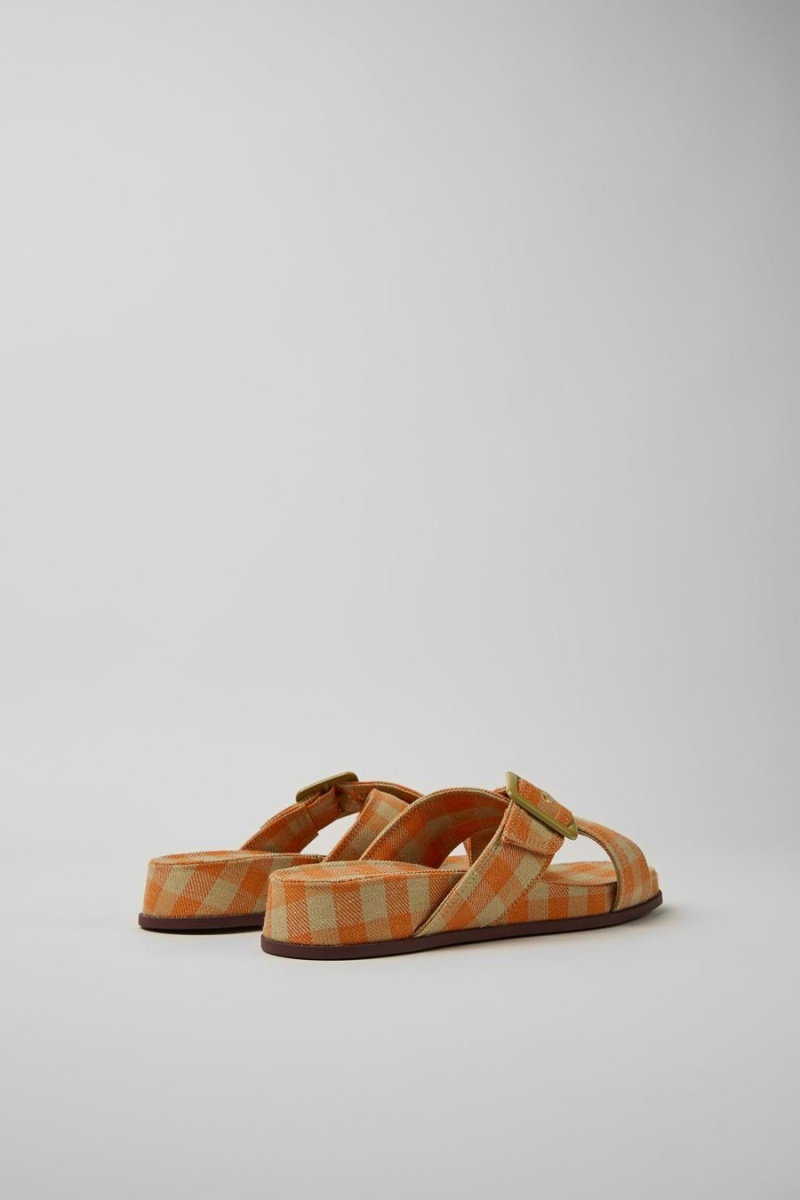 Orange Women's Camper Atonik Sandals | 0582134-JK