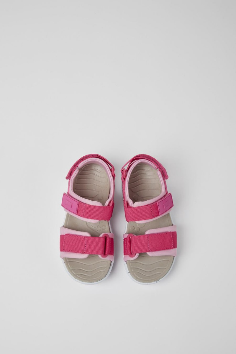 Pink Girls' Camper Wous Sandals | 6275084-BC