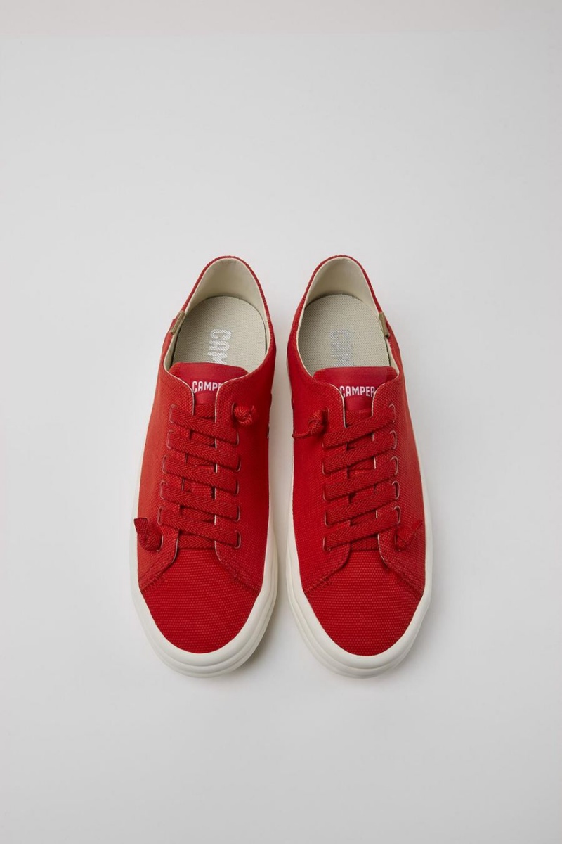 Red Women's Camper Hoops Sneakers | 1035798-GZ