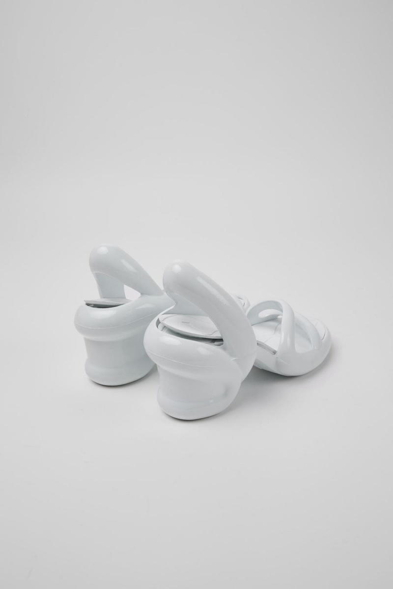 White Women's Camper Kobarah Sandals | 0167953-ZS