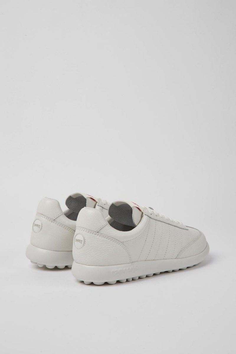 White Women's Camper Pelotas Xlite Leather Sneakers | 8354012-RX