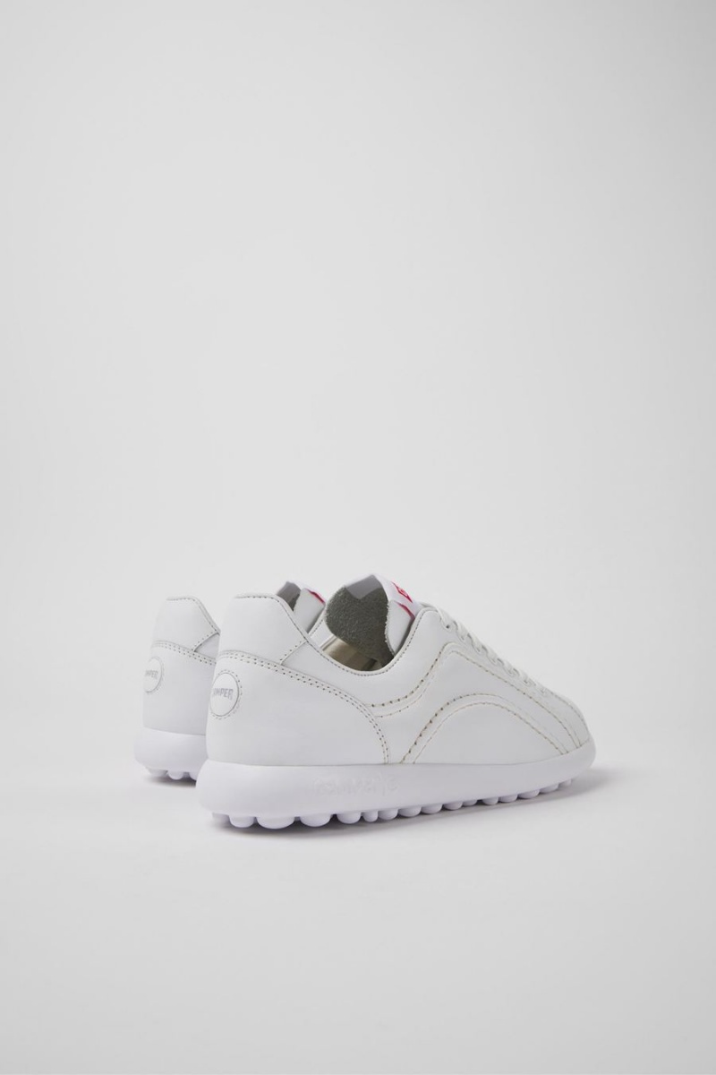 White Women's Camper Pelotas Xlite Leather Sneakers | 3506917-QU