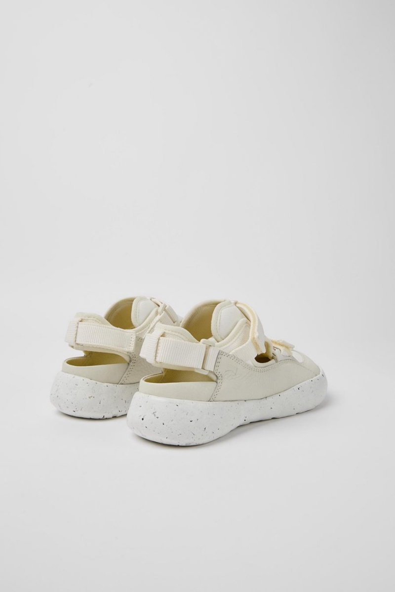 White Women's Camper Peu Stadium Semiopen Sneakers | 5419603-CJ