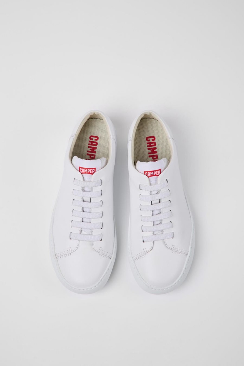 White Women's Camper Peu Touring Sneakers | 9170283-WB