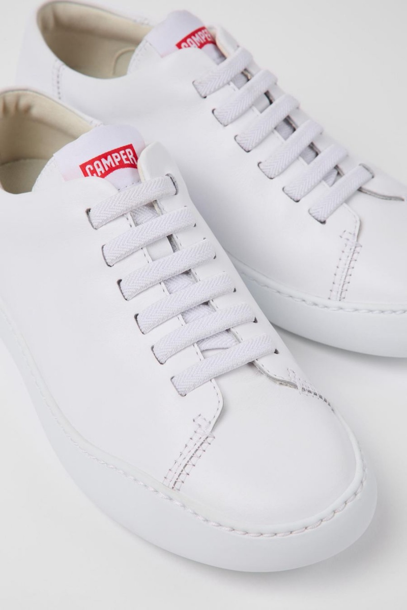 White Women's Camper Peu Touring Sneakers | 9170283-WB