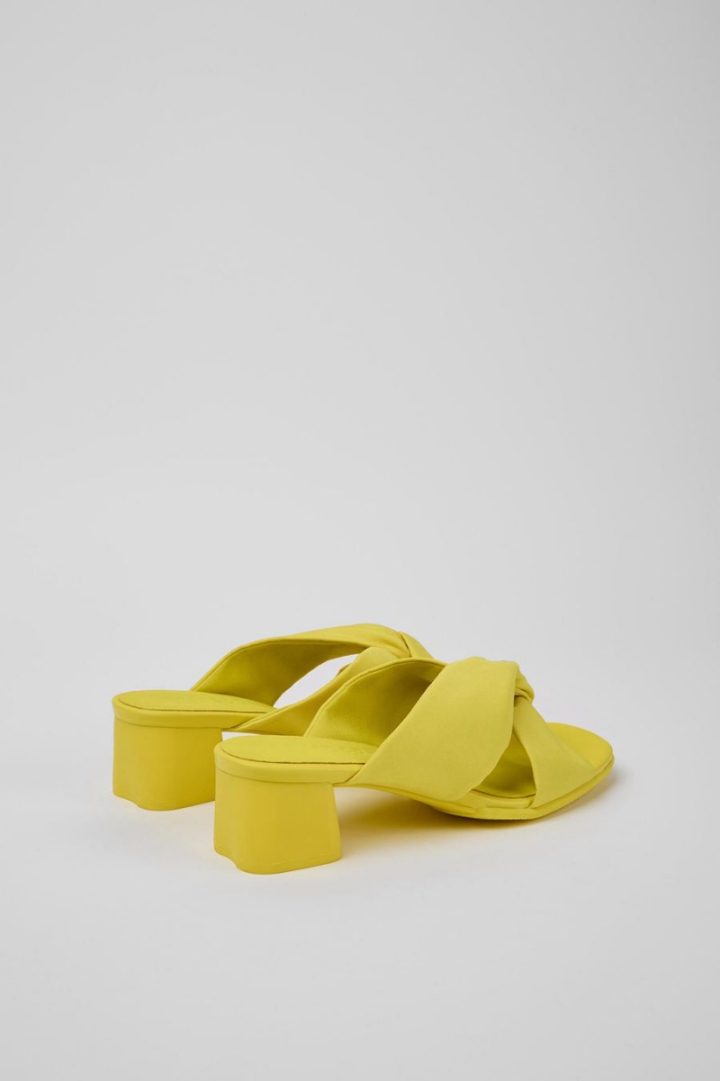 Yellow Women's Camper Katie Recycled Pet Sandals | 7951824-UE