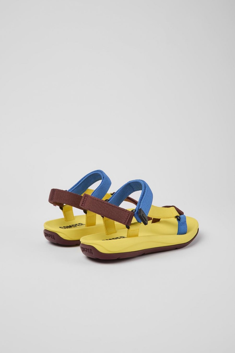 Yellow Women's Camper Match Sandals | 3719584-SQ