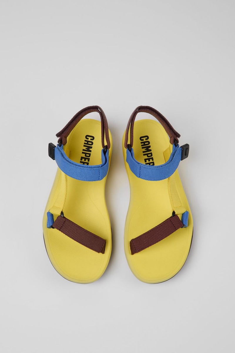 Yellow Women's Camper Match Sandals | 3719584-SQ