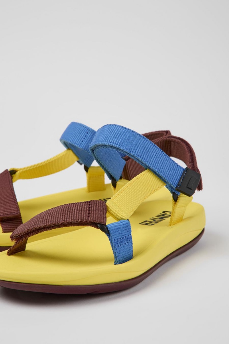 Yellow Women's Camper Match Sandals | 3719584-SQ