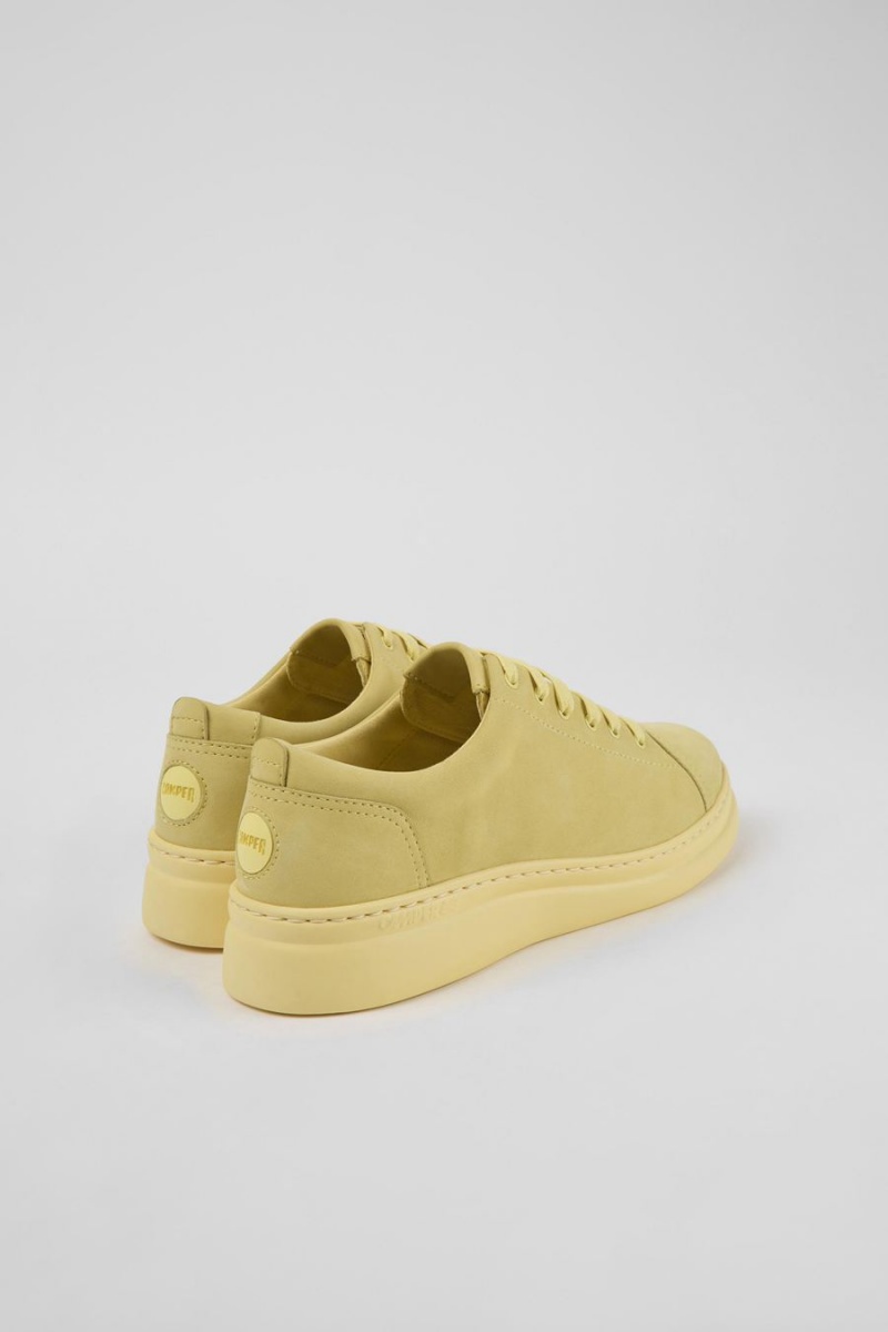 Yellow Women's Camper Runner Up Nubuck Sneakers | 2346785-IQ