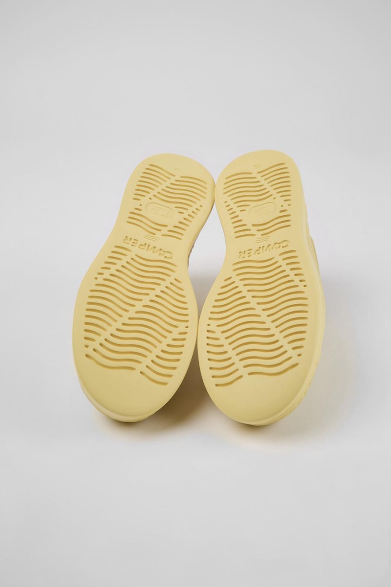 Yellow Women's Camper Runner Up Nubuck Sneakers | 2346785-IQ